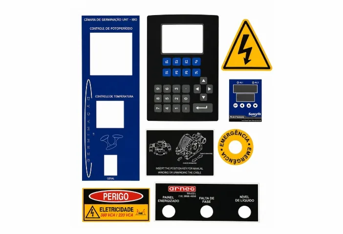 Painel industrial em policarbonato texturizado produzido pela Liderplac
