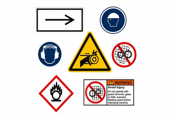 Placa informativa empresarial